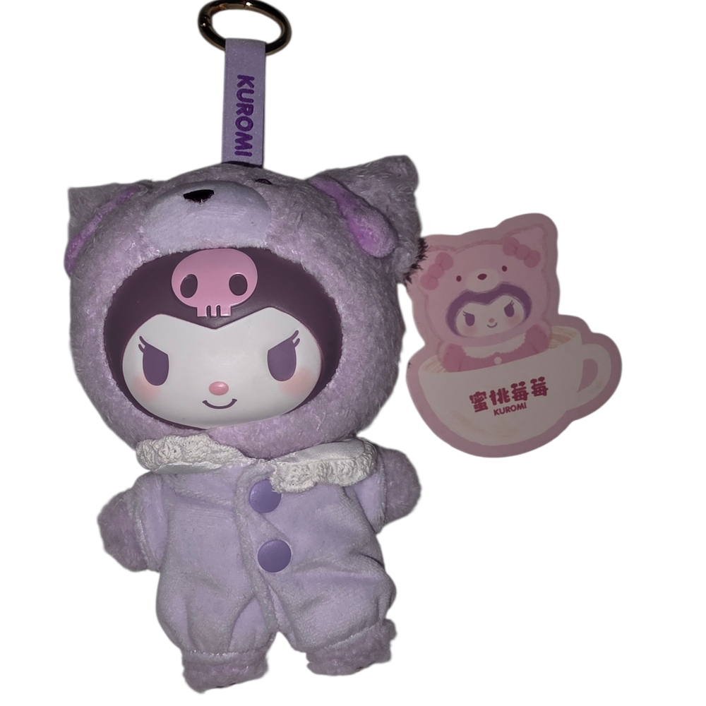 Sanrio Latte Baby Vinyl Plush Pendant - Kuromi